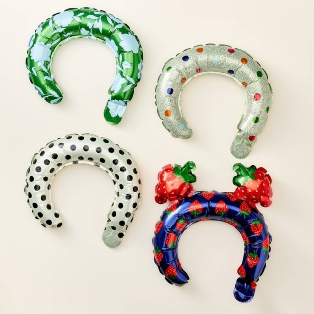 Kate spade 4 ct inflatable balloon headbands